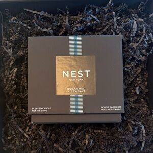 Nest New York Ocean Mist & Sea Salt Candle, Reed Diffuser, Soap, Perfume bundle